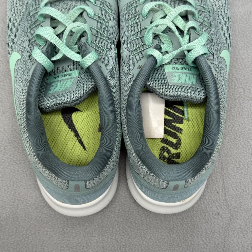 Nike Free RN Shoes Womens Size 6.5 Green Mesh Running Sneakers 831509-004 - Picture 4 of 8